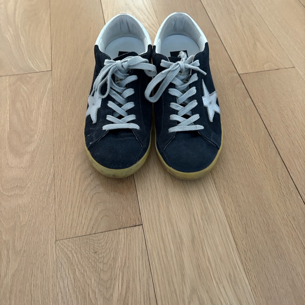 Golden Goose size 37 Blue Suede great find!